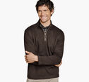 Brushed Quarter-Zip image number null