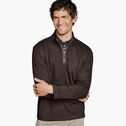 Brushed Quarter-Zip image number null