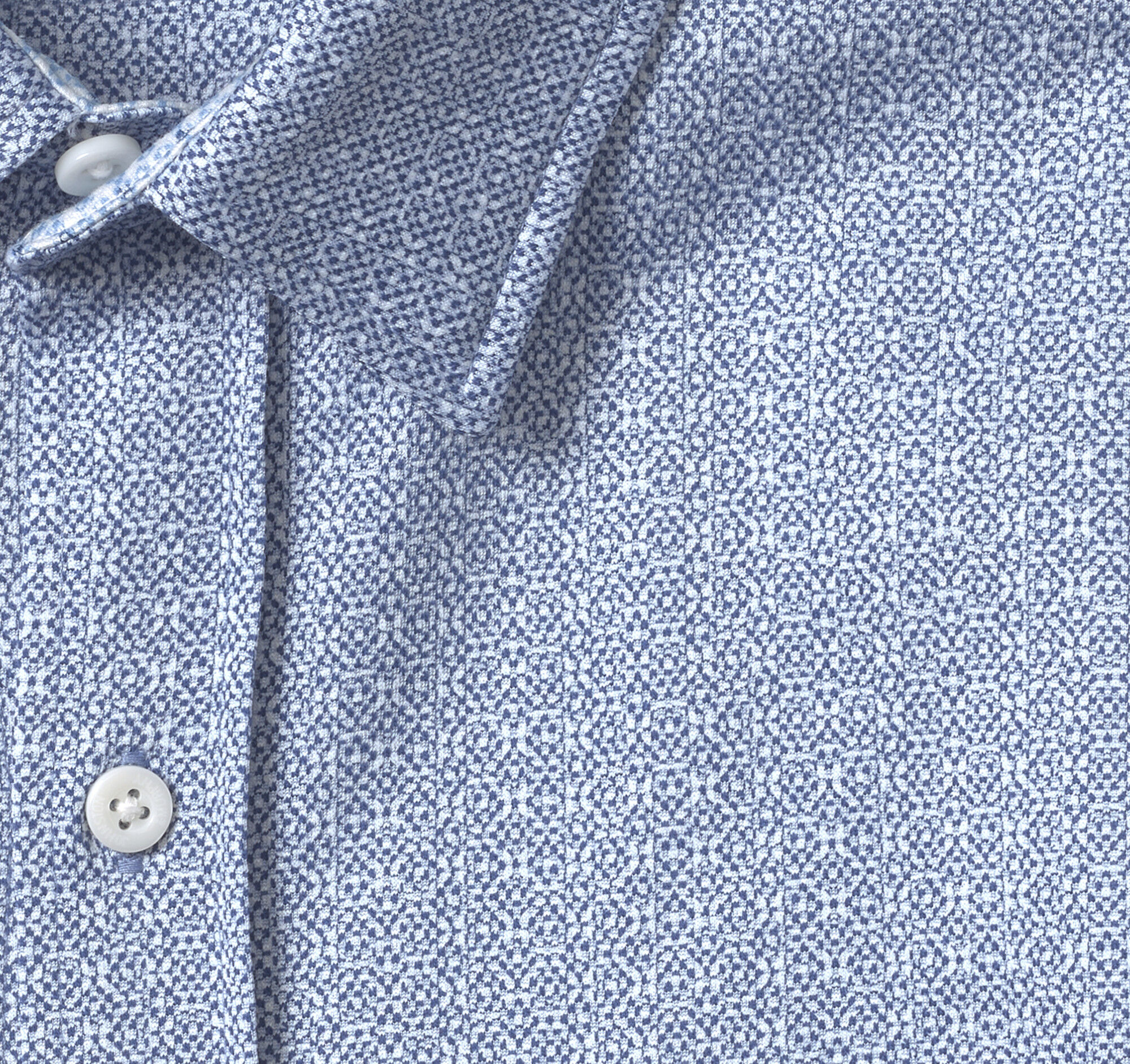 (取寄) ジョンストン&マーフィー メンズ ショート スリーブ XC フレックス バーズアイ ゲオ プリント ボタン フロント シャツ Johnston & Murphy men Short Sleeve XC Flex Birdseye Geo Print Button Front Shirt Navy Men's XC Flex® Short-Sleeve Birdseye Shirt in Navy Geo | Johnston