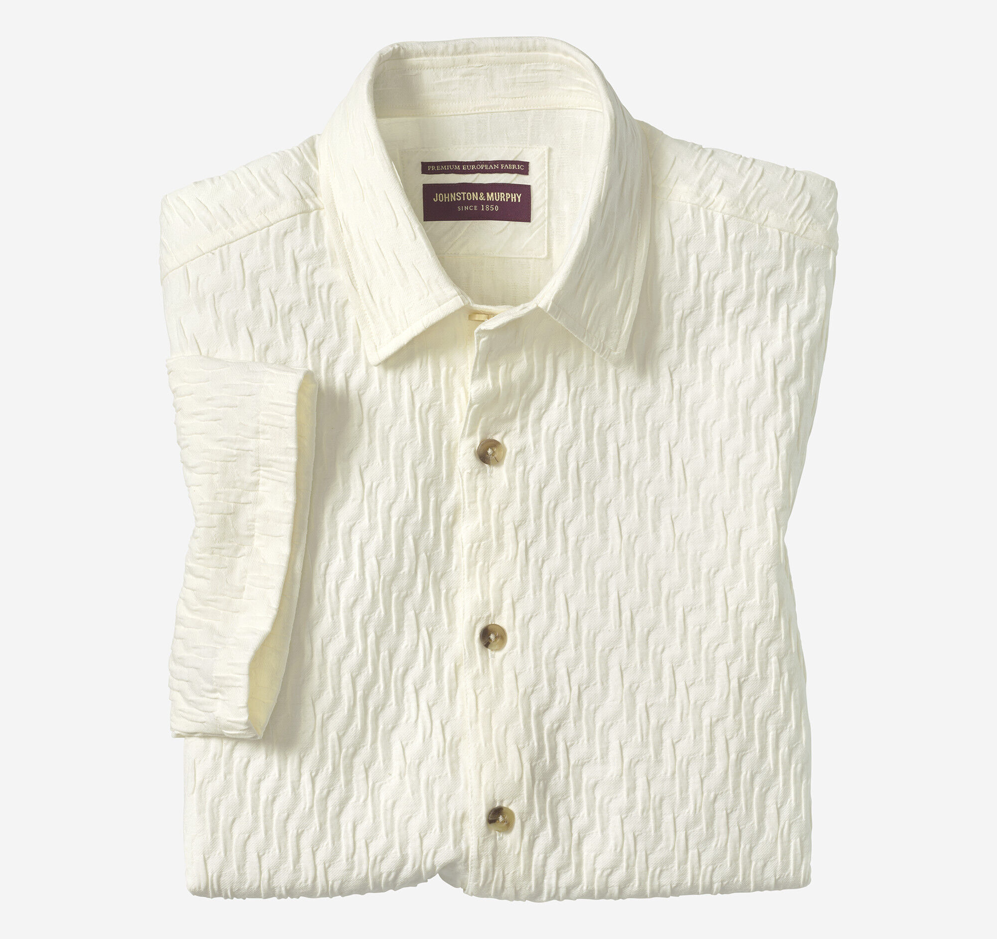 Monterey Textured Short-Sleeve Shirt