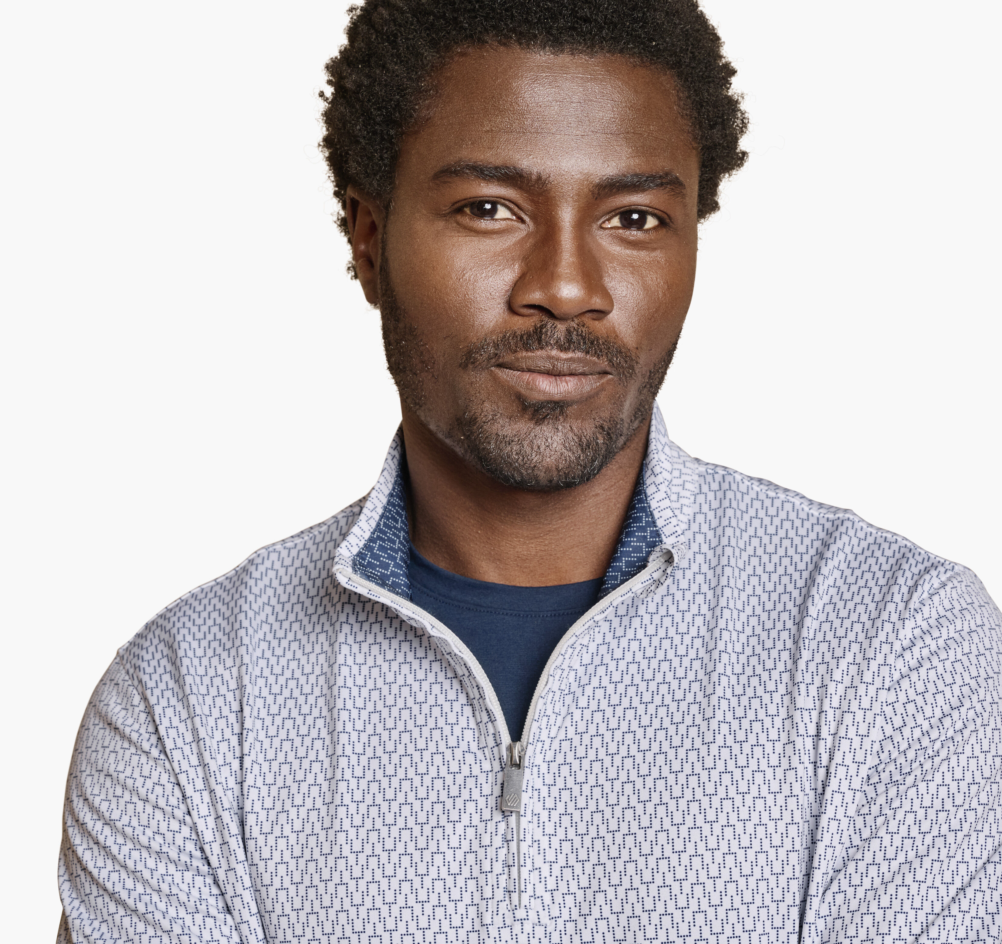 Game Day XC4® Goal Post Print Quarter-Zip