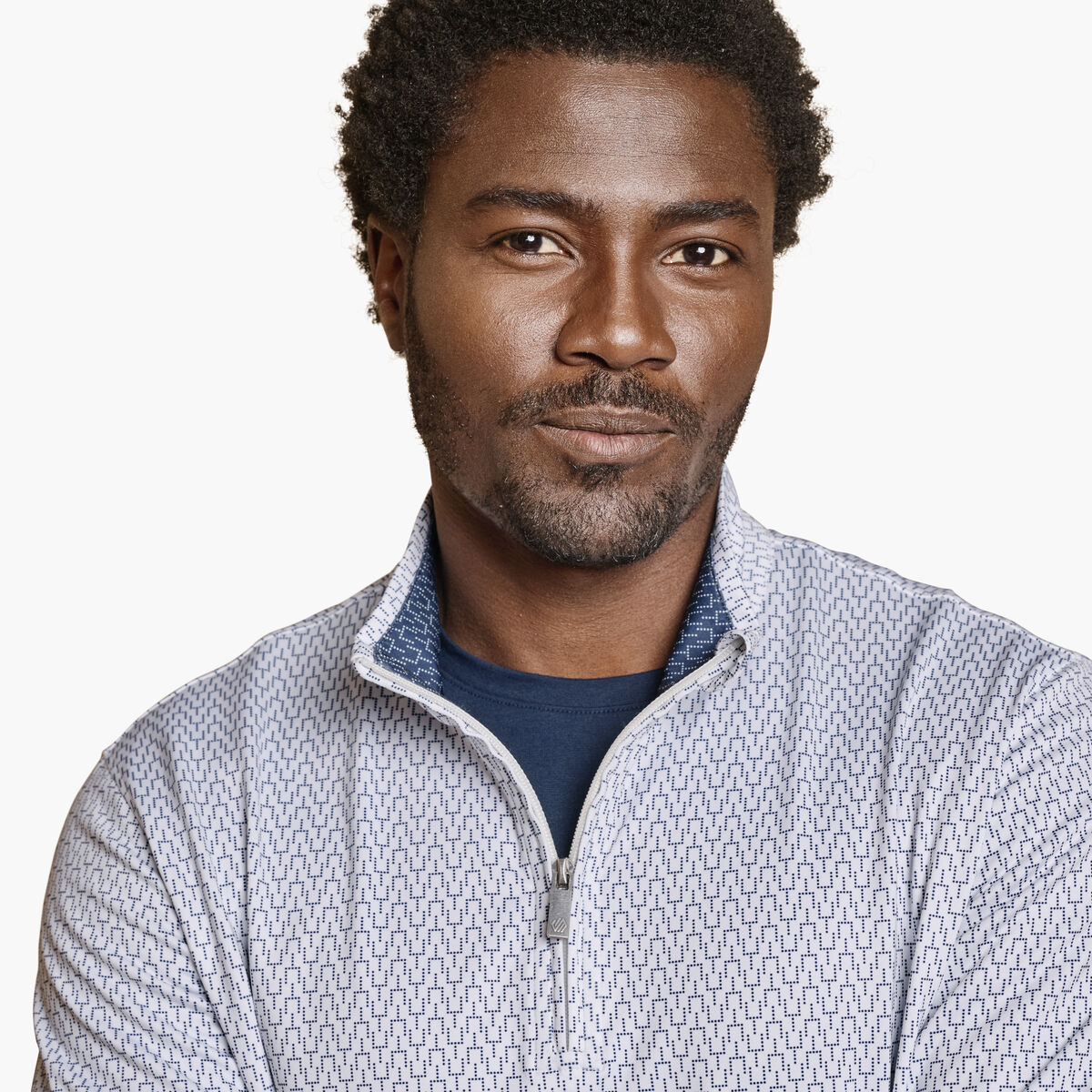 Game Day XC4® Goal Post Print Quarter-Zip image number null