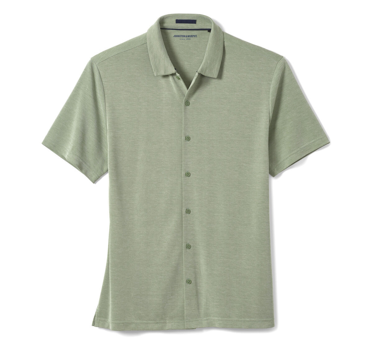 Vintage Birdseye Button-Front Shirt image number null