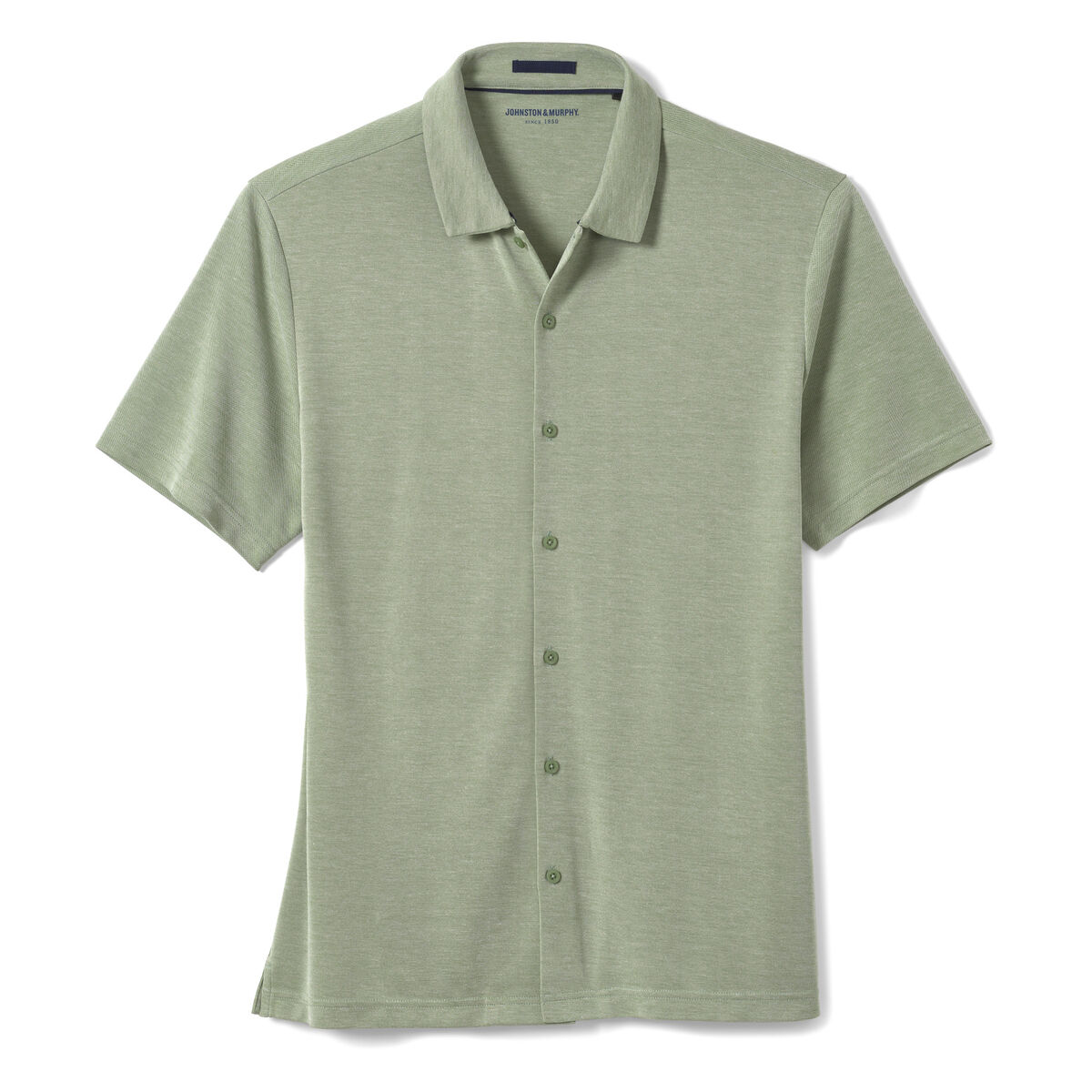 Vintage Birdseye Button-Front Shirt image number null