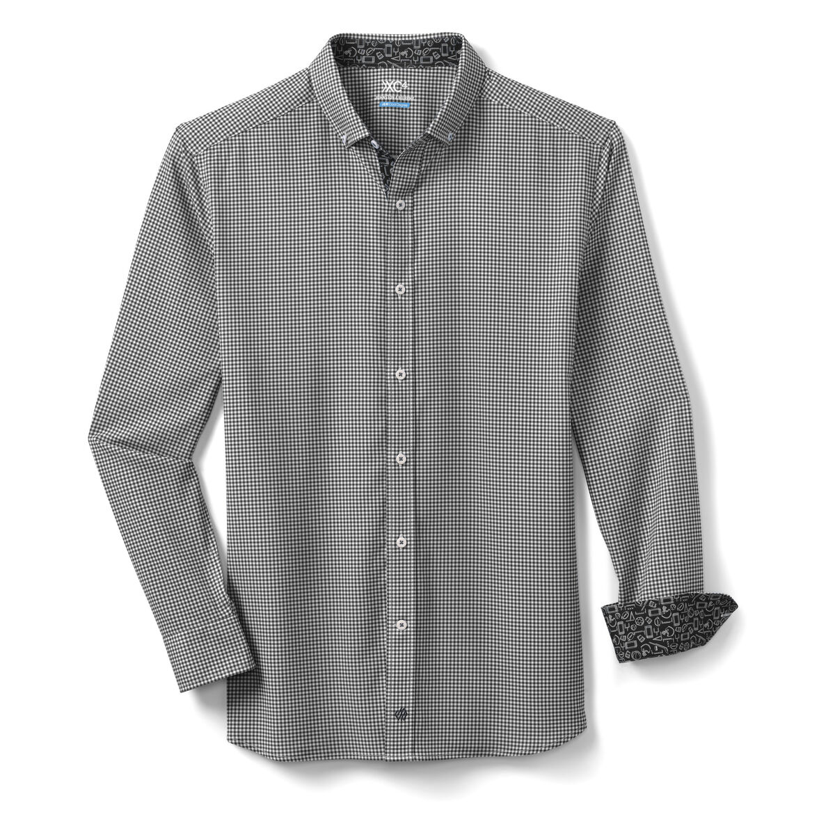 Game Day XC4® Long-Sleeve Gingham Shirt image number null
