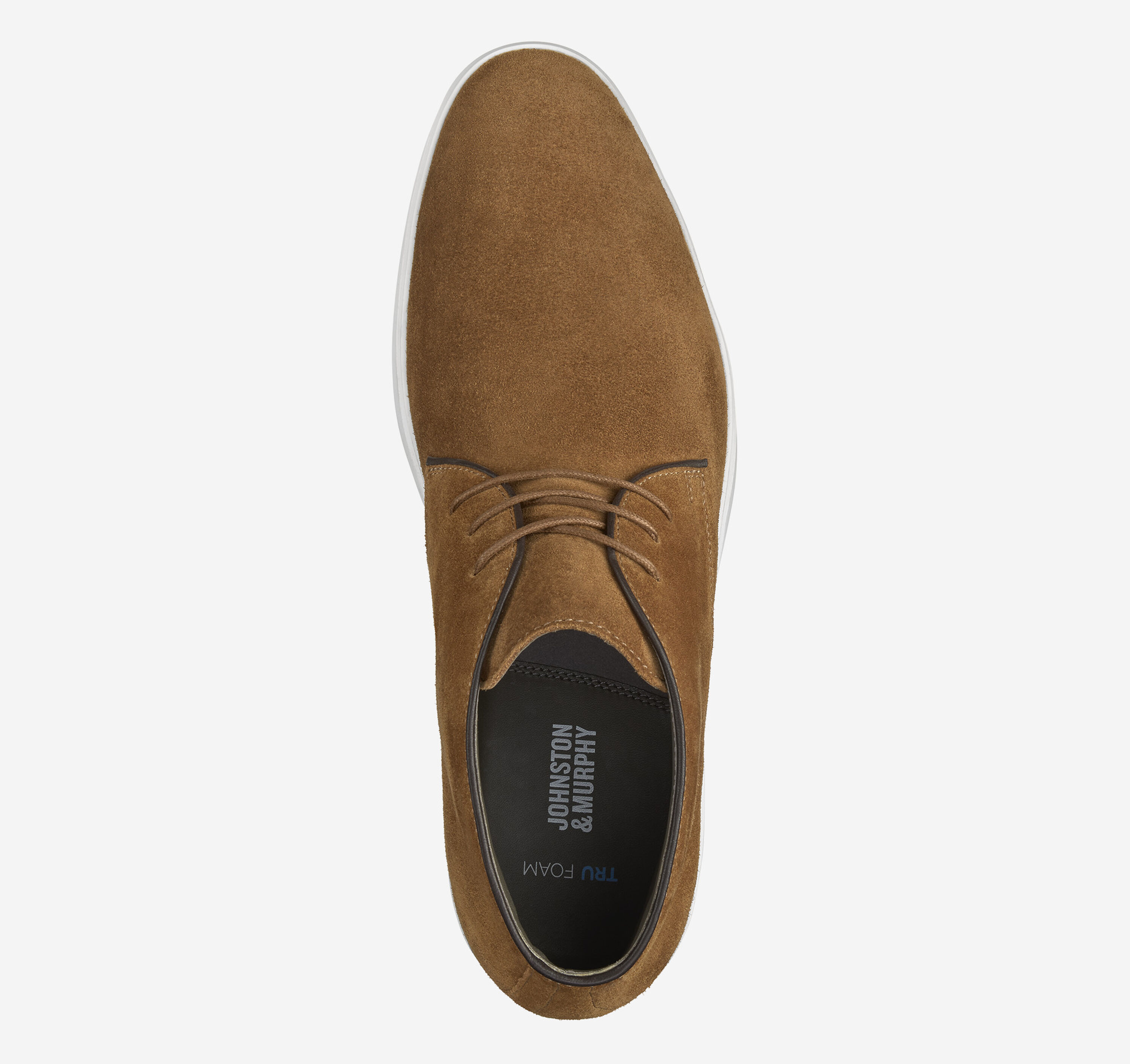 Johnston & Murphy Men\'s Brown Suede Chukka Boots 207282_master__46572.  main image 4