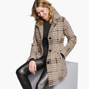 Plaid Coatigan image number null
