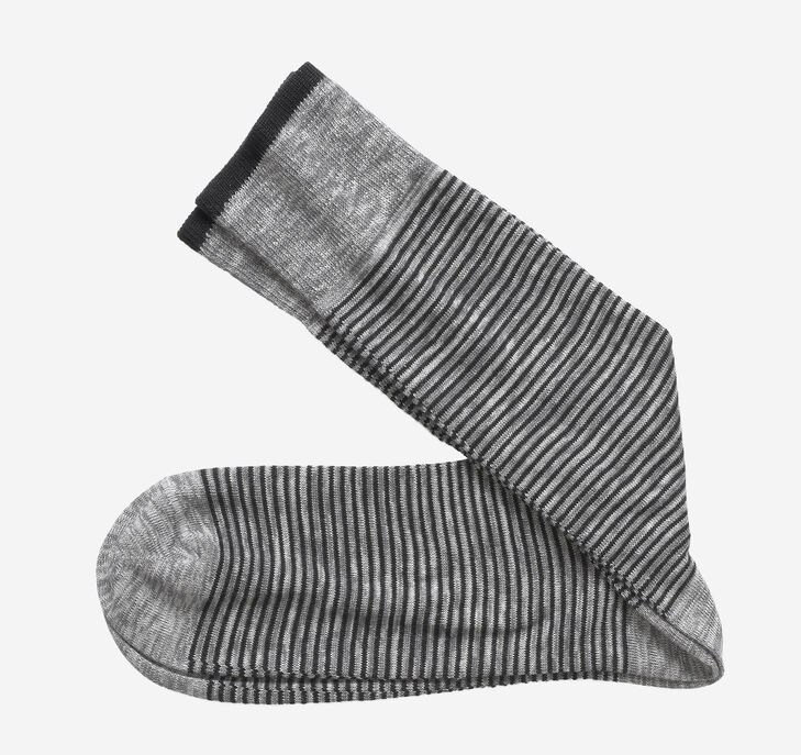 Space-Dyed Mini Stripe Socks preview
