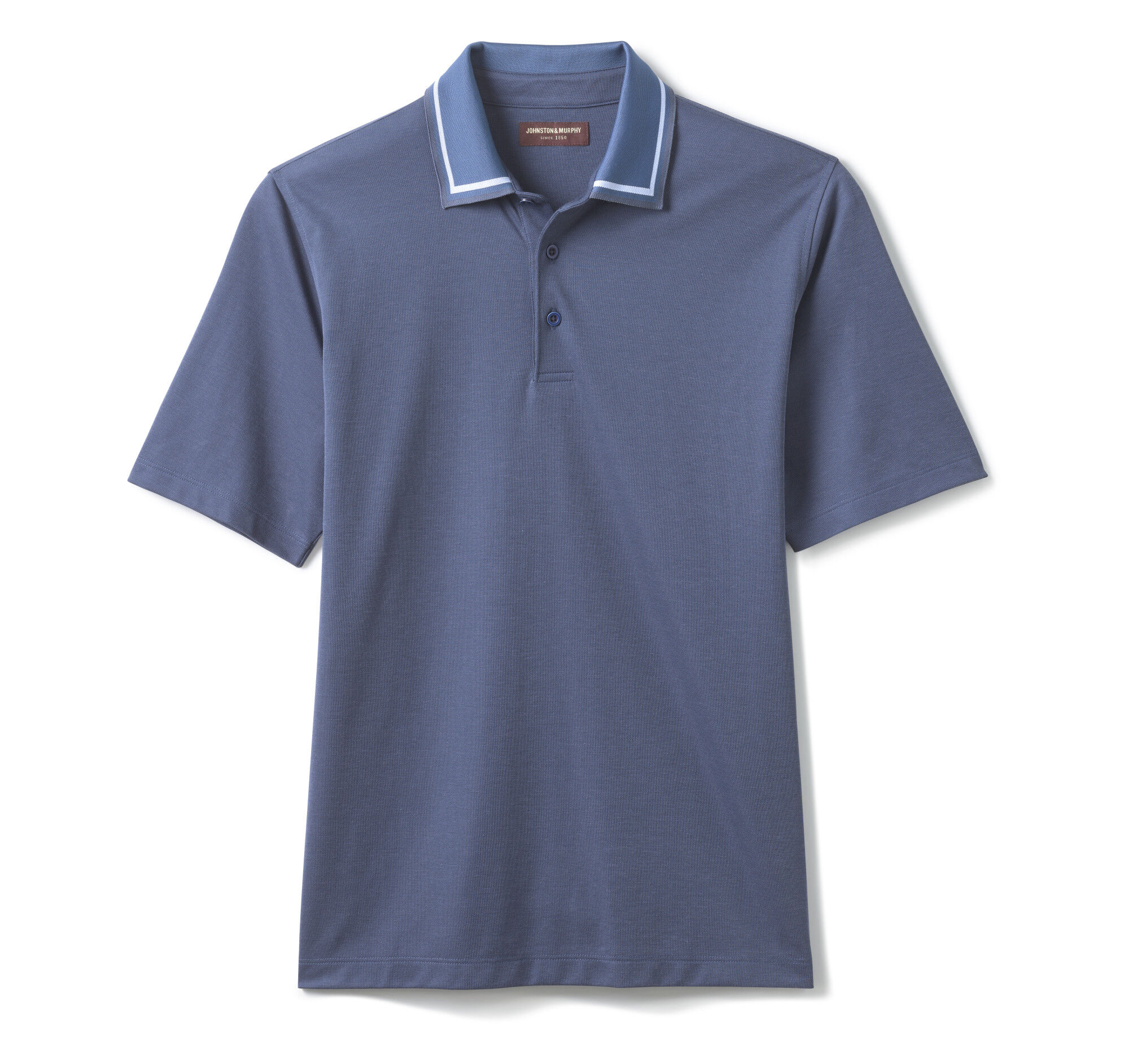 Tipped-Collar Polo