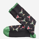Pima Cotton Holiday-Themed Socks image number null