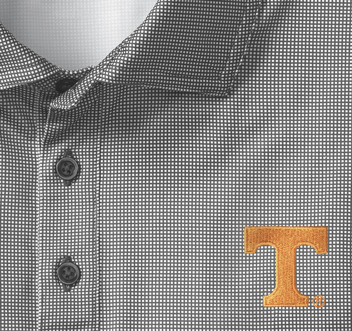 Collegiate XC+&trade; Gingham Polo image number null