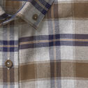 Brushed Heathered Woven Shirts image number null