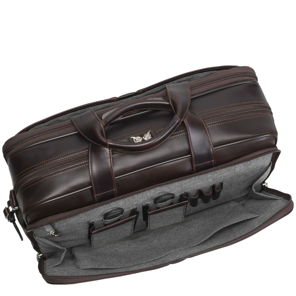 Double-Zip Briefcase image number null