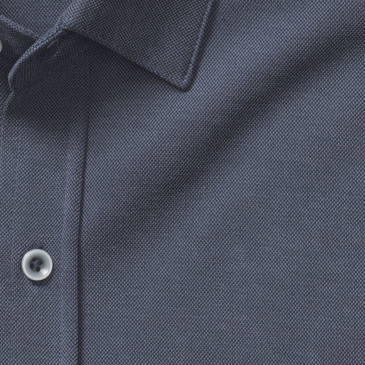 Vintage Birdseye Button-Front Shirt image number null