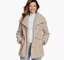Faux Fur Teddy Coat image number null