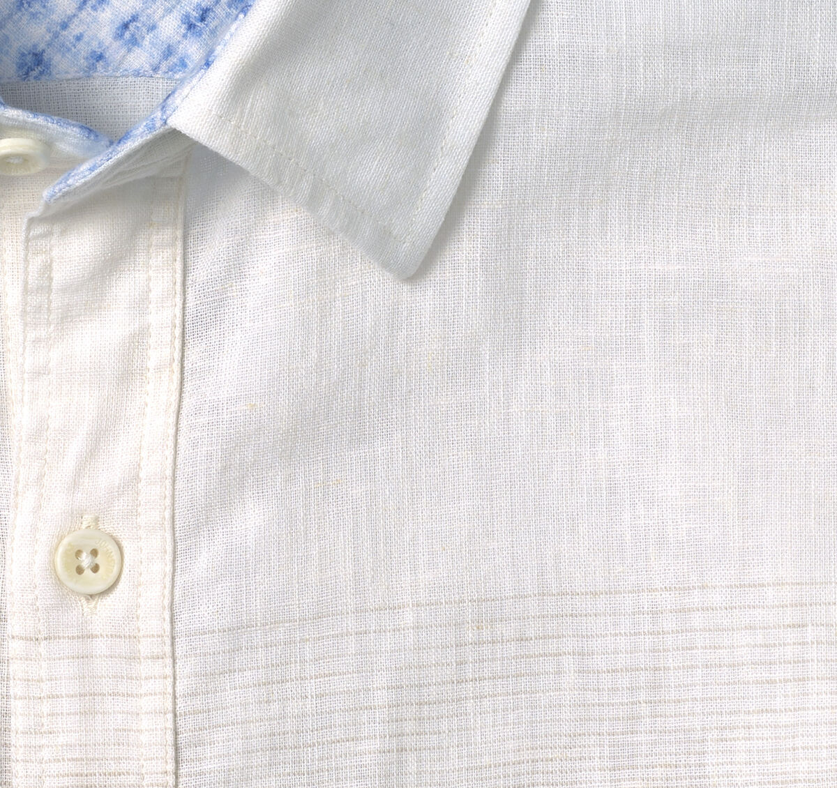 Washed Linen-Blend Shirt image number null