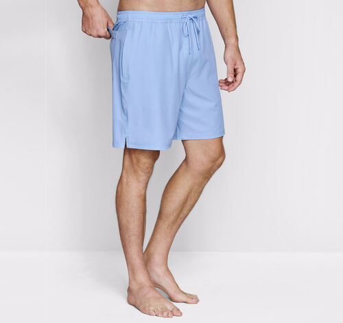 Swim Shorts - Light Blue Solid