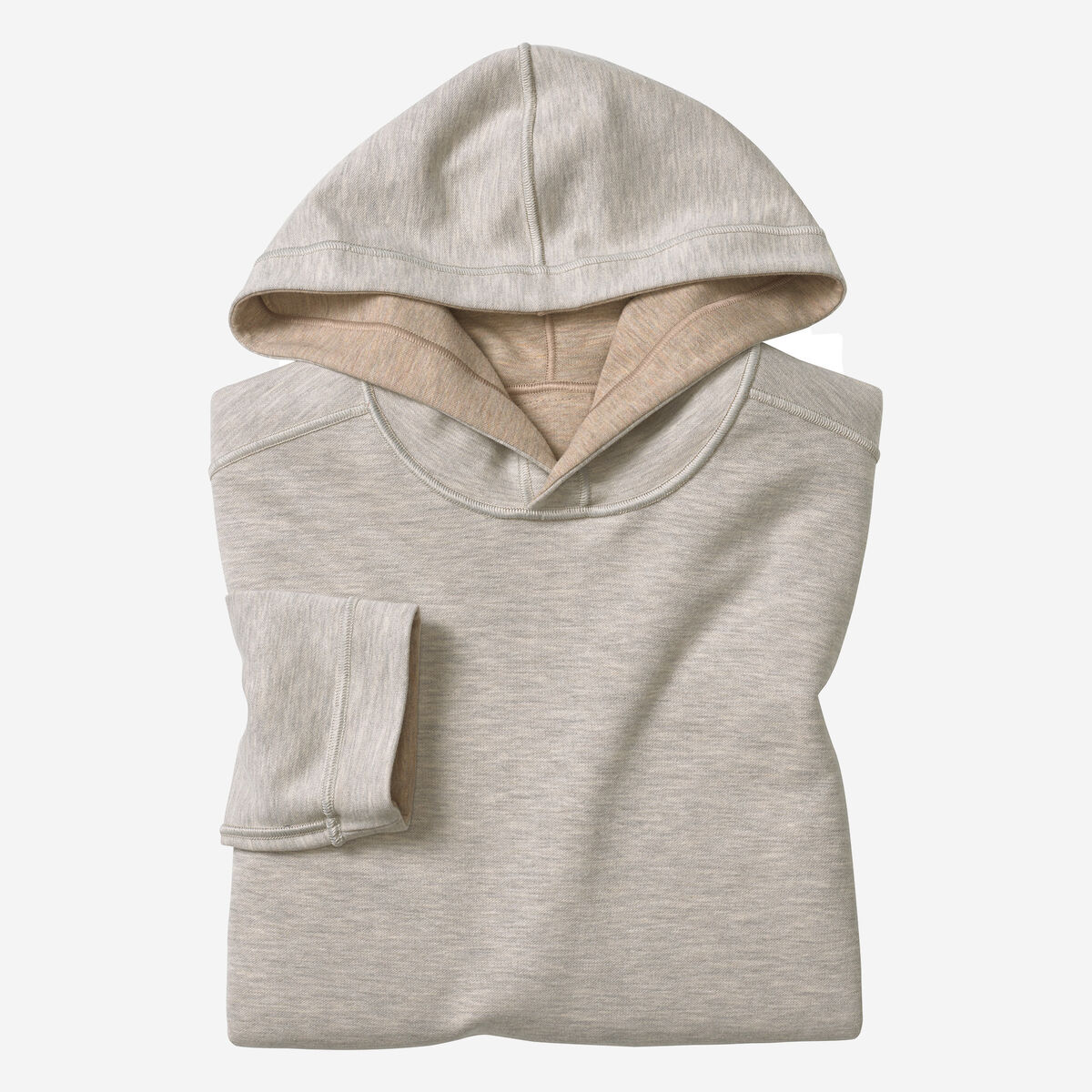 Reversible Knit Hoodie image number null