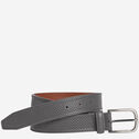 Soft Perforated Leather Belt image number null