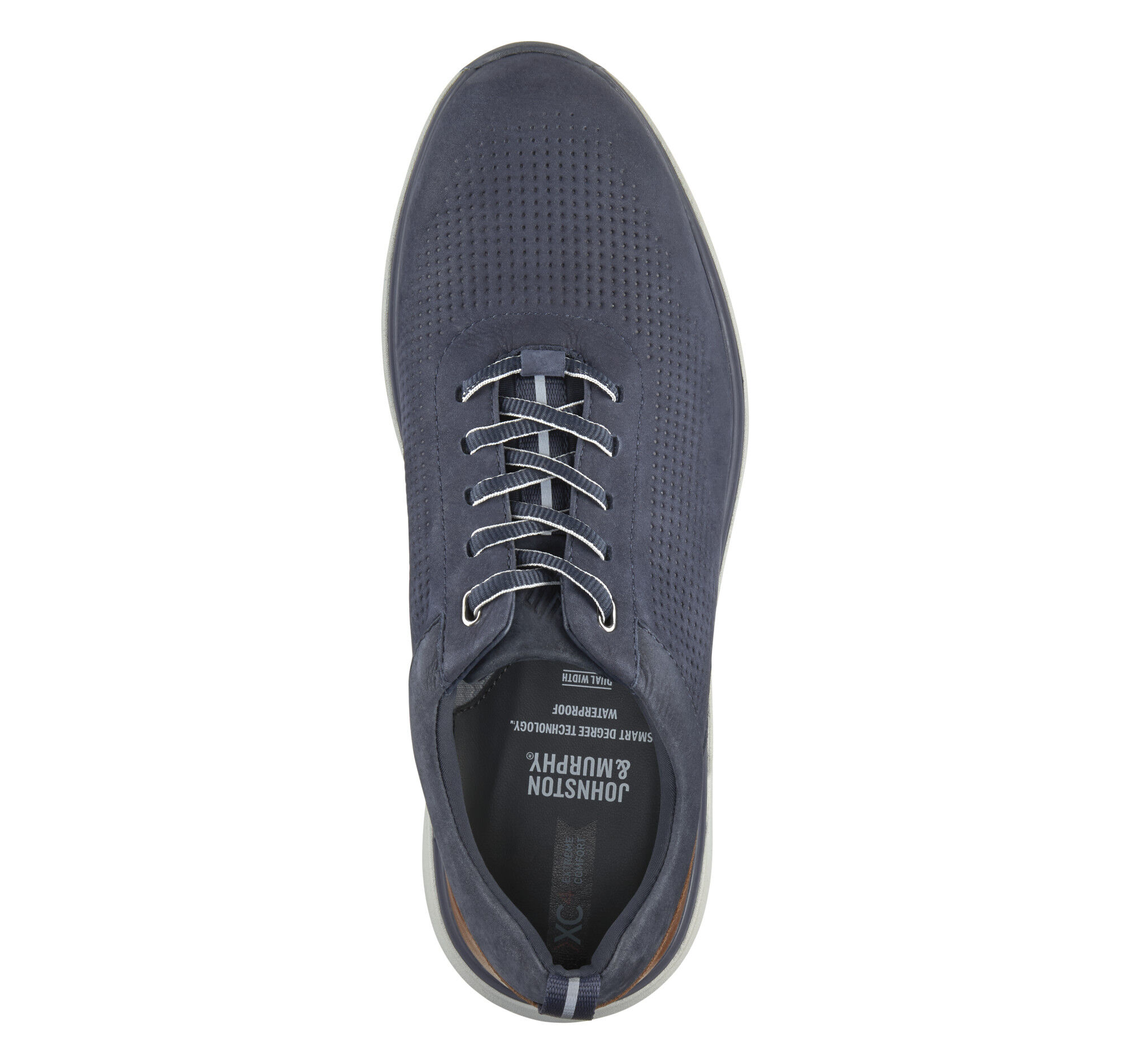 Men's XC4® Prentiss 2 Embossed U-Throat in Navy Waterproof Tumbled