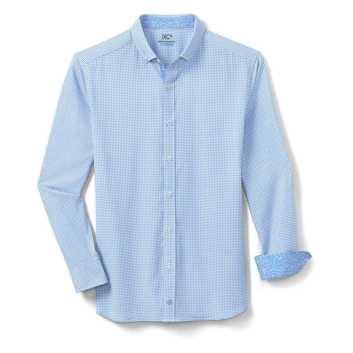 Game Day XC4® Long-Sleeve Gingham Shirt image number null