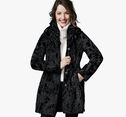 Reversible Quilted/Faux-Fur Jacket image number null