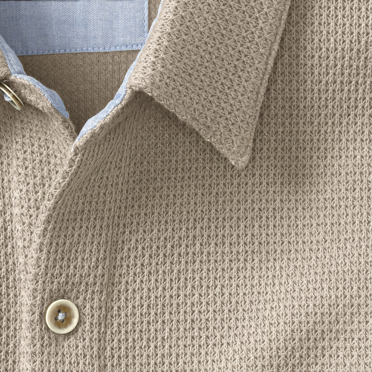 Linden Textured Short-Sleeve Shirt image number null