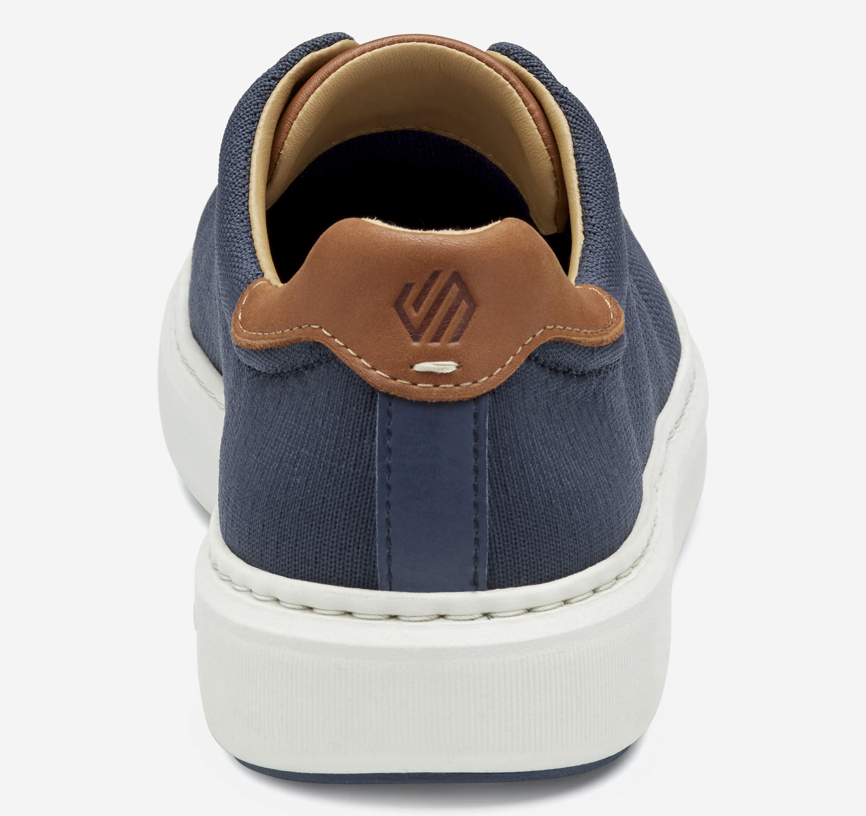 Men\'s Navy Casual Knit Lace-Up Shoes Vance Mens Lamont Knit Lace-up Round Toe Casual Dress Shoe  main image 3
