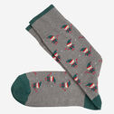 Pima Cotton Holiday-Themed Socks image number null