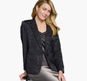 Animal Jacquard Blazer image number null