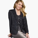 Animal Jacquard Blazer image number null