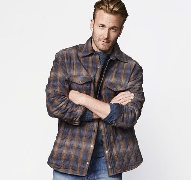 Quilted Shirt Jacket | Johnston & Murphy