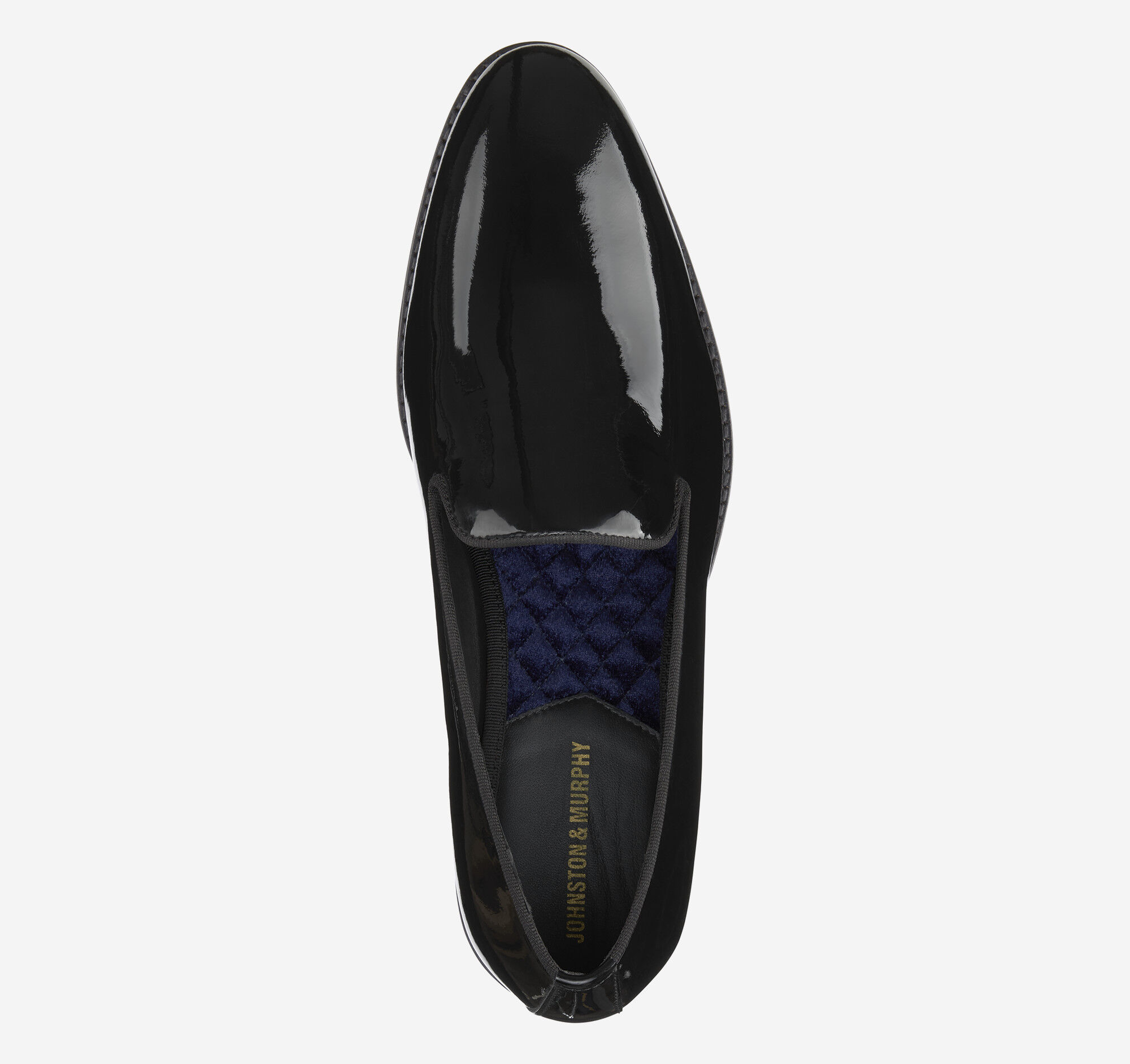 Men's Gavney Slip-On Loafer in Black Patent | Johnston & Murphy