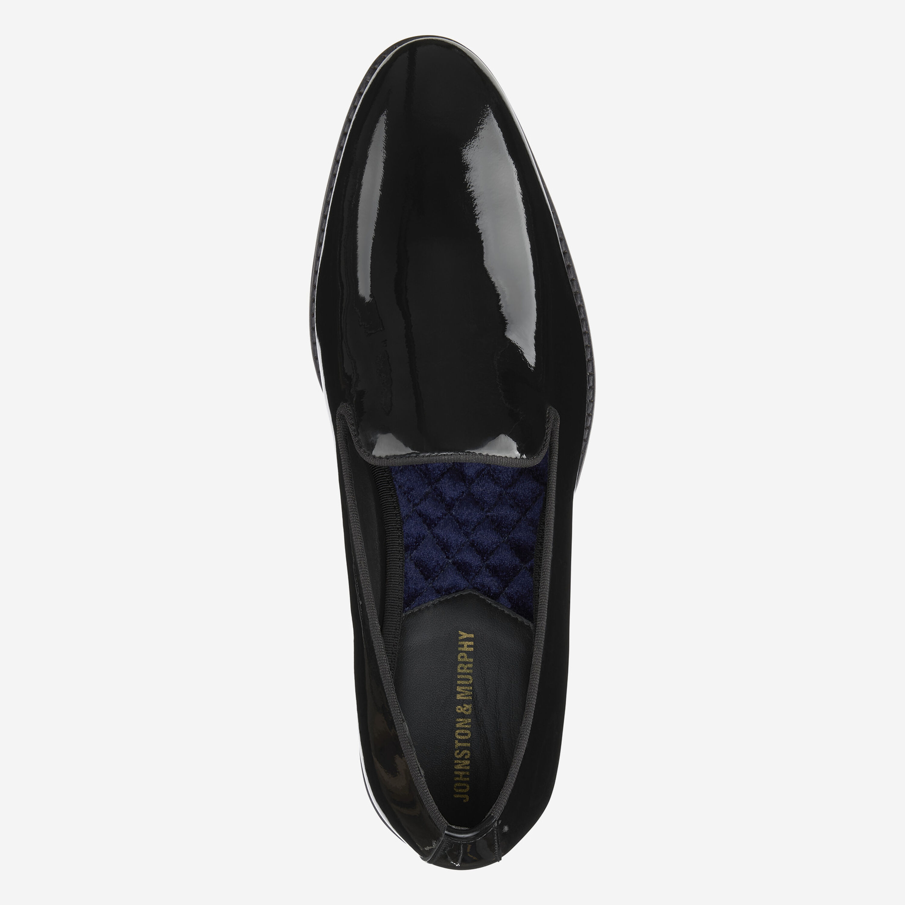 Johnston & Murphy Black Leather Loafers Classic Slip-Ons Johnston & Murphy Hayes Penny Loafer - FREE Shipping & FREE  main image 3