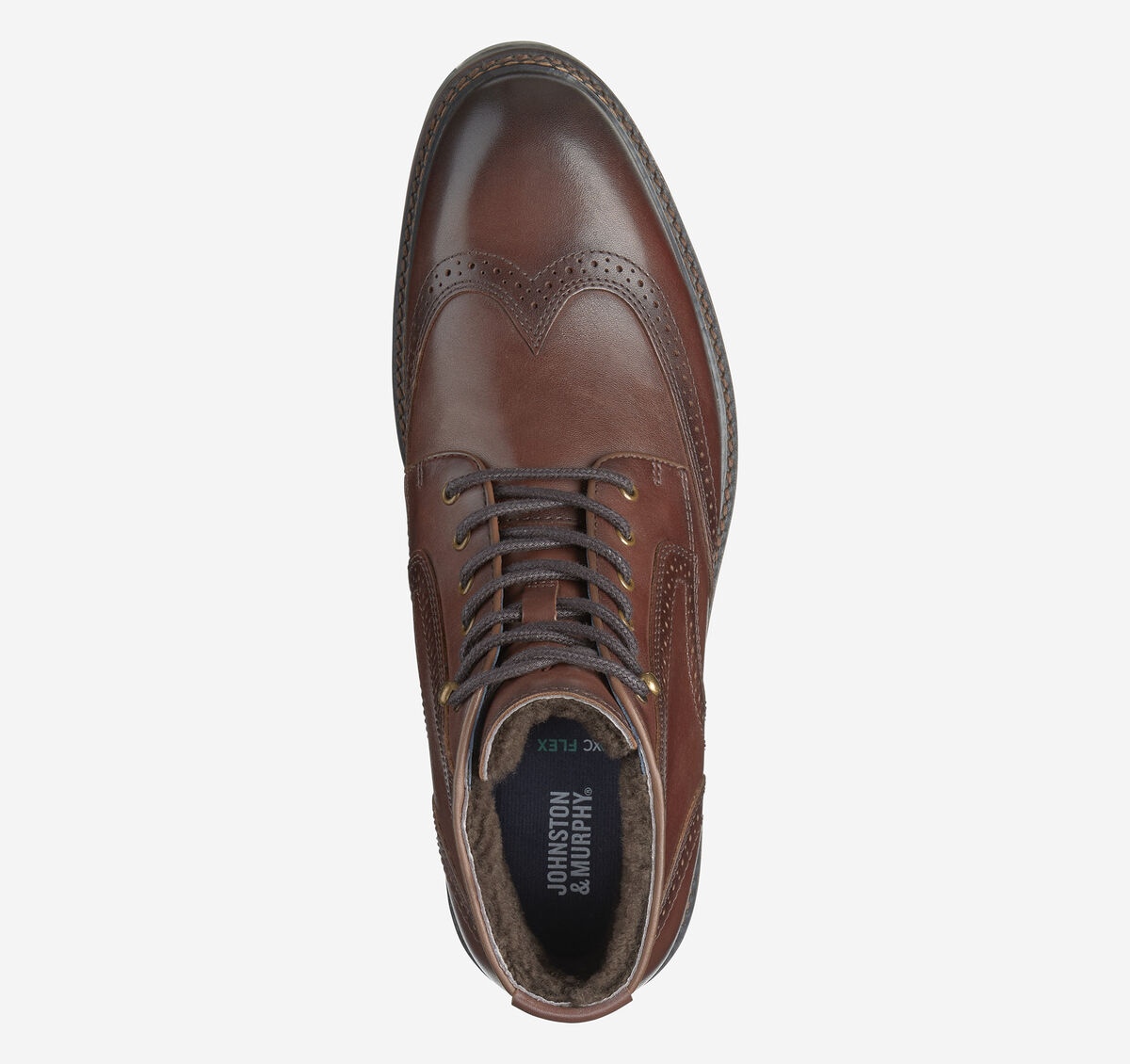 XC Flex&reg; Cade Shearling Wingtip Boot image number null