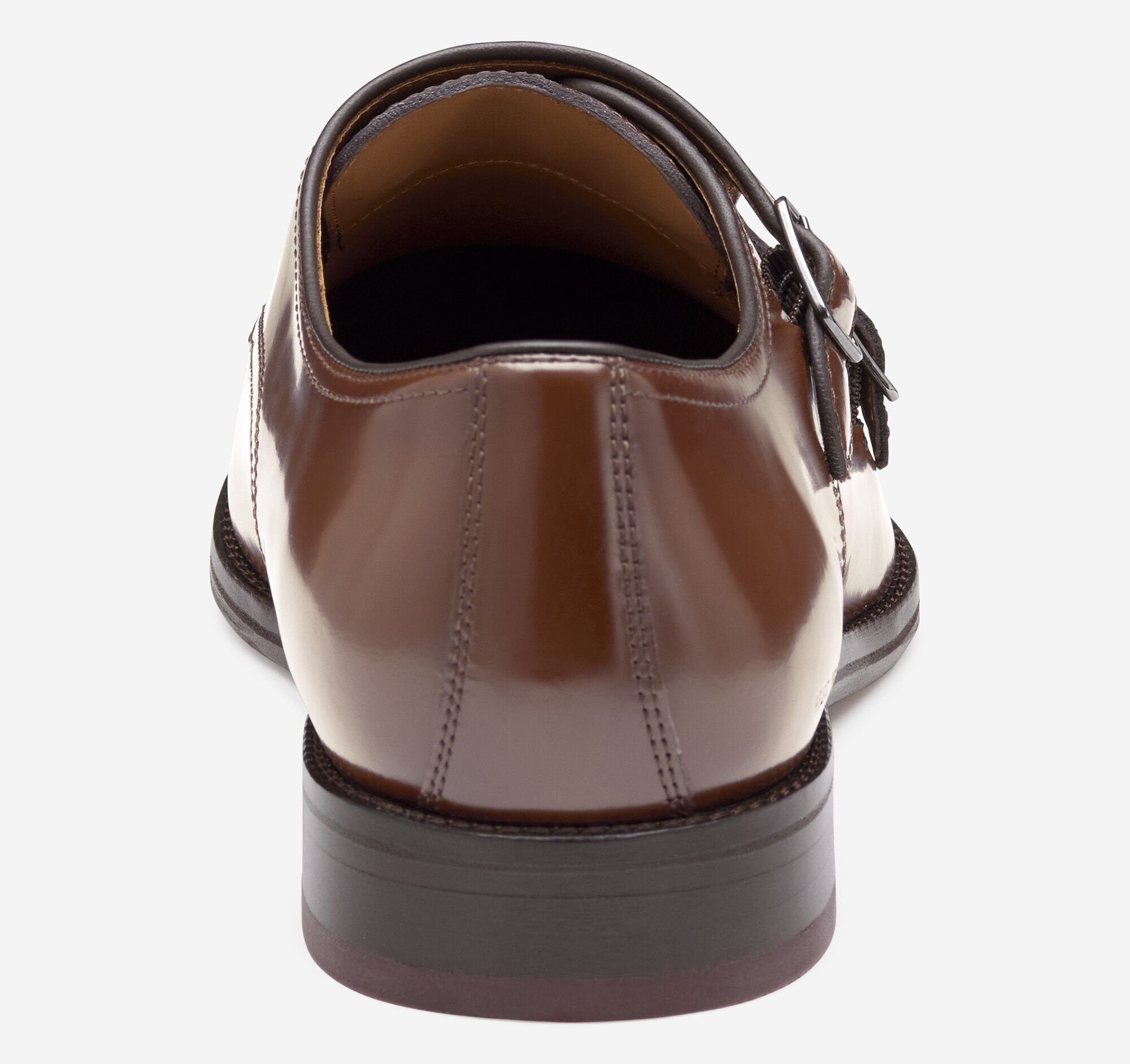 Men's Sullivan Double-Buckle Cap Toe in Brown Italian Calfskin