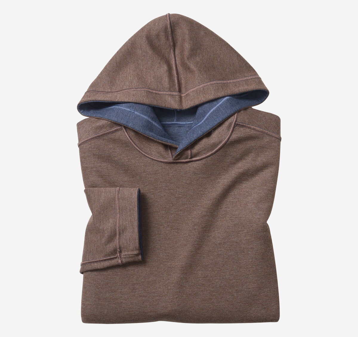 Reversible Knit Hoodie image number null