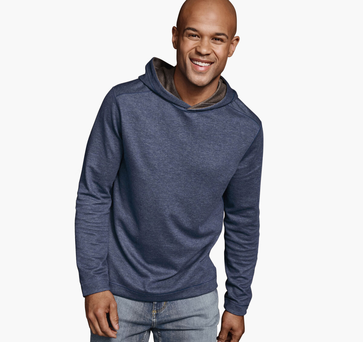 Reversible Knit Hoodie image number null