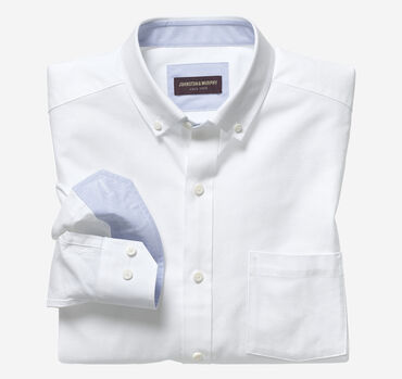 Button-Collar Cotton Shirt
