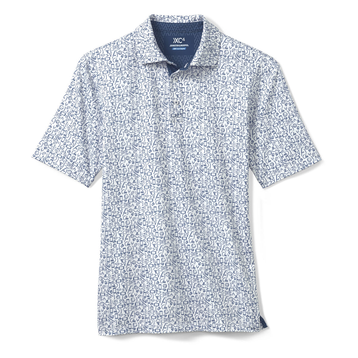 Game Day XC4® Multi-Sport Print Polo image number null
