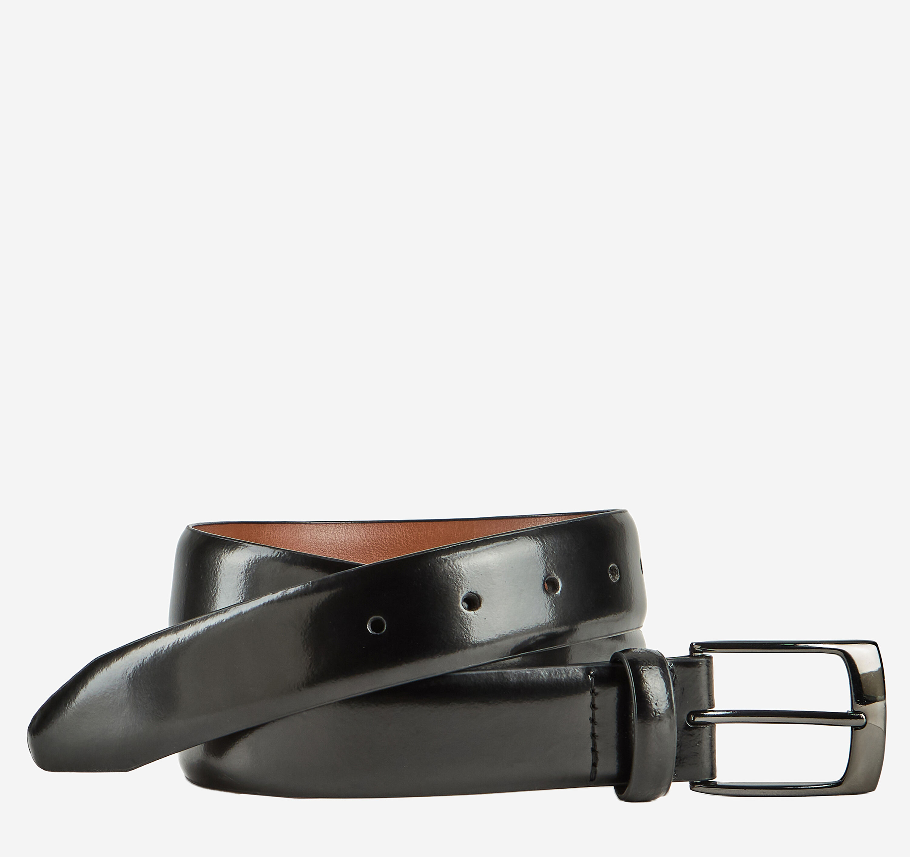 Johnston & Murphy Men's Upton Dress Leather Belt - Black - Size 38 Johnston & Murphy Men's Upton Dress Leather Belt - Black - Size 38