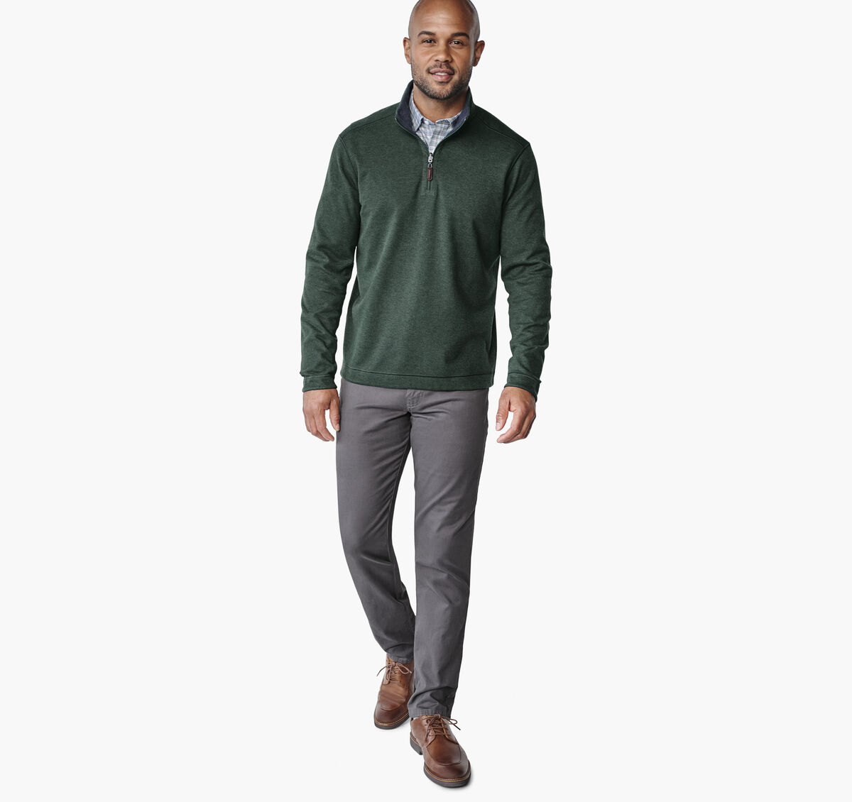 Icon Reversible Quarter-Zip image number null