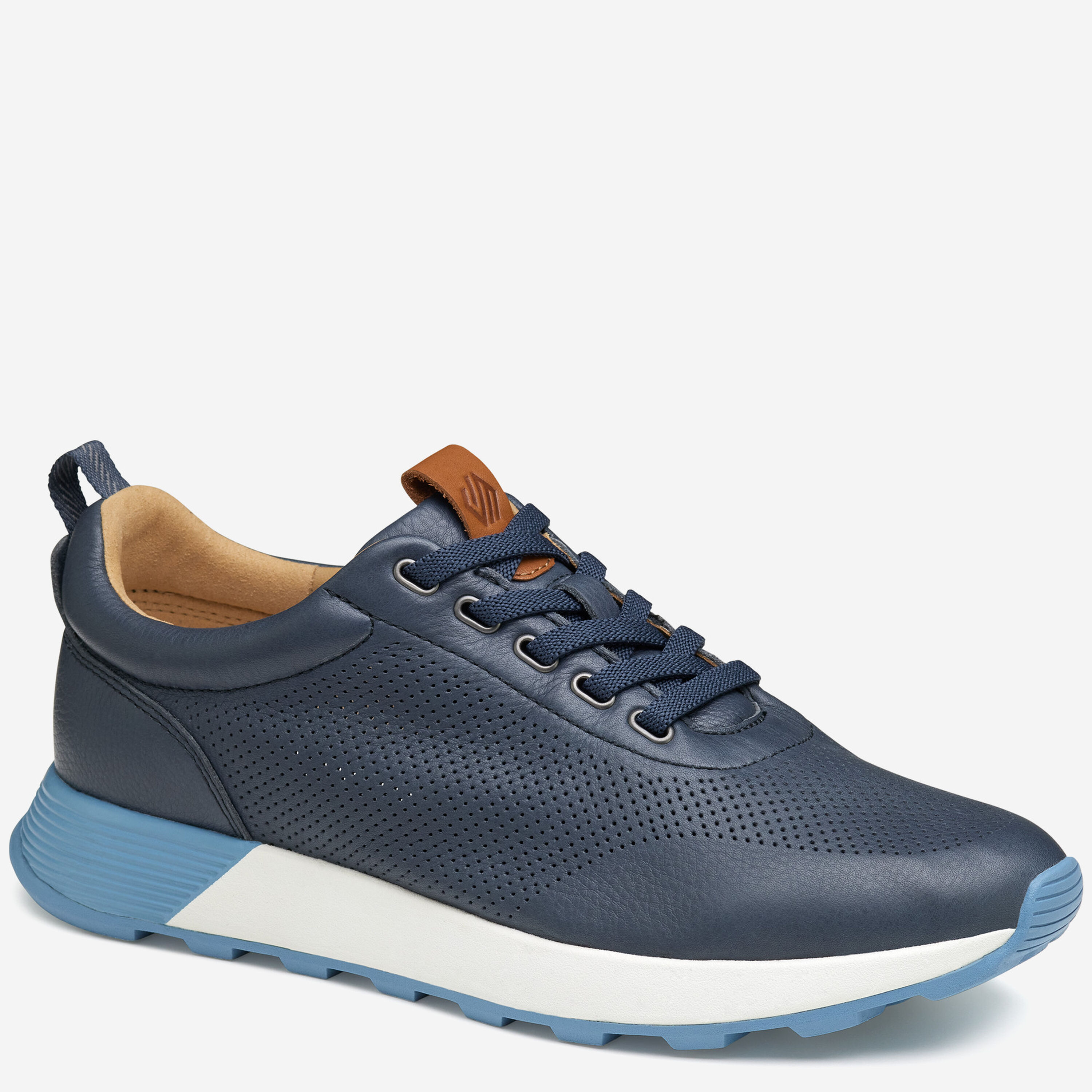 Men s Kinnon Perfed Jogger In Navy Full Grain Johnston Murphy men-s-kinnon-perfed-jogger-in-navy-full-grain-johnston-murphy