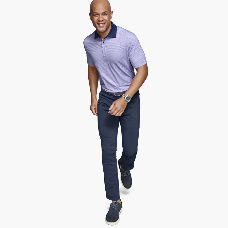 XC4® Performance Solid-Collar Print Polos + Cool Degree™ image number null