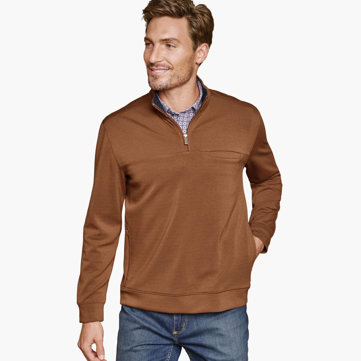 Essential Quarter-Zip image number null