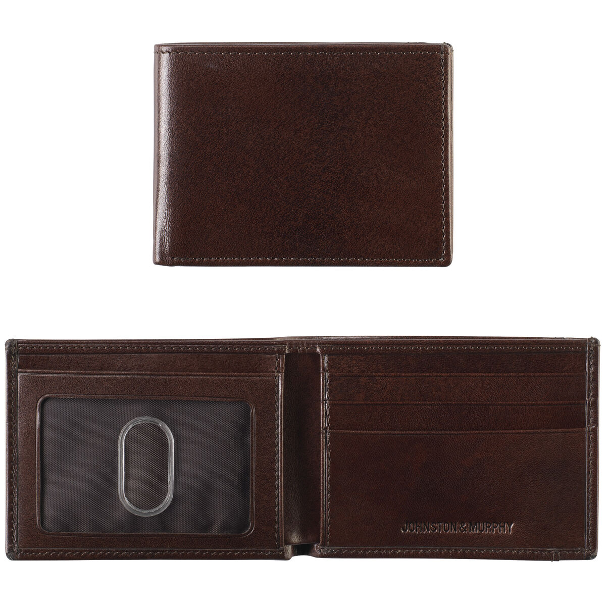 Italian Leather Super Slim Wallet image number null