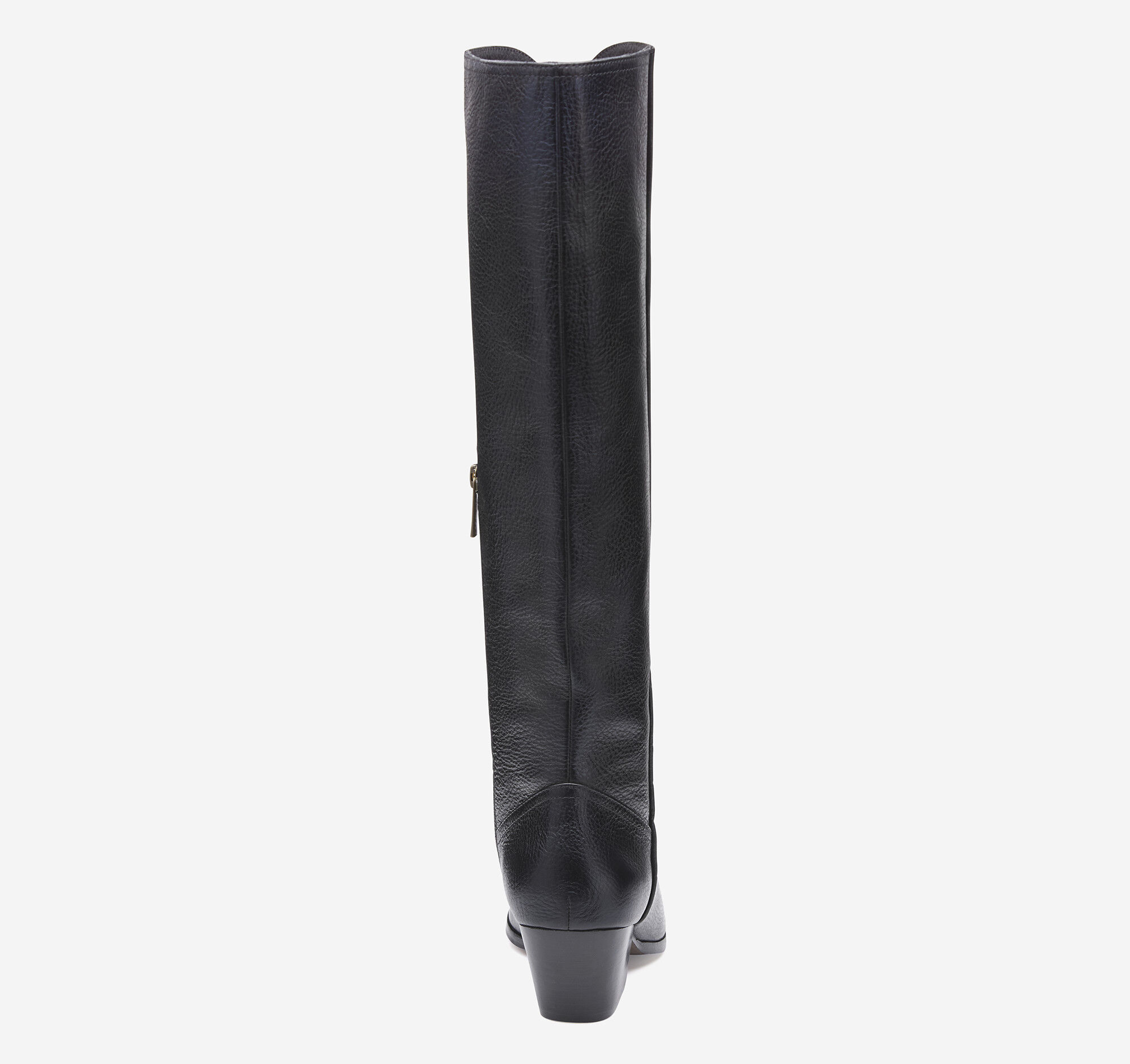 Women's Tristen Tall Boot in Black Full Grain | Johnston & Murphy
