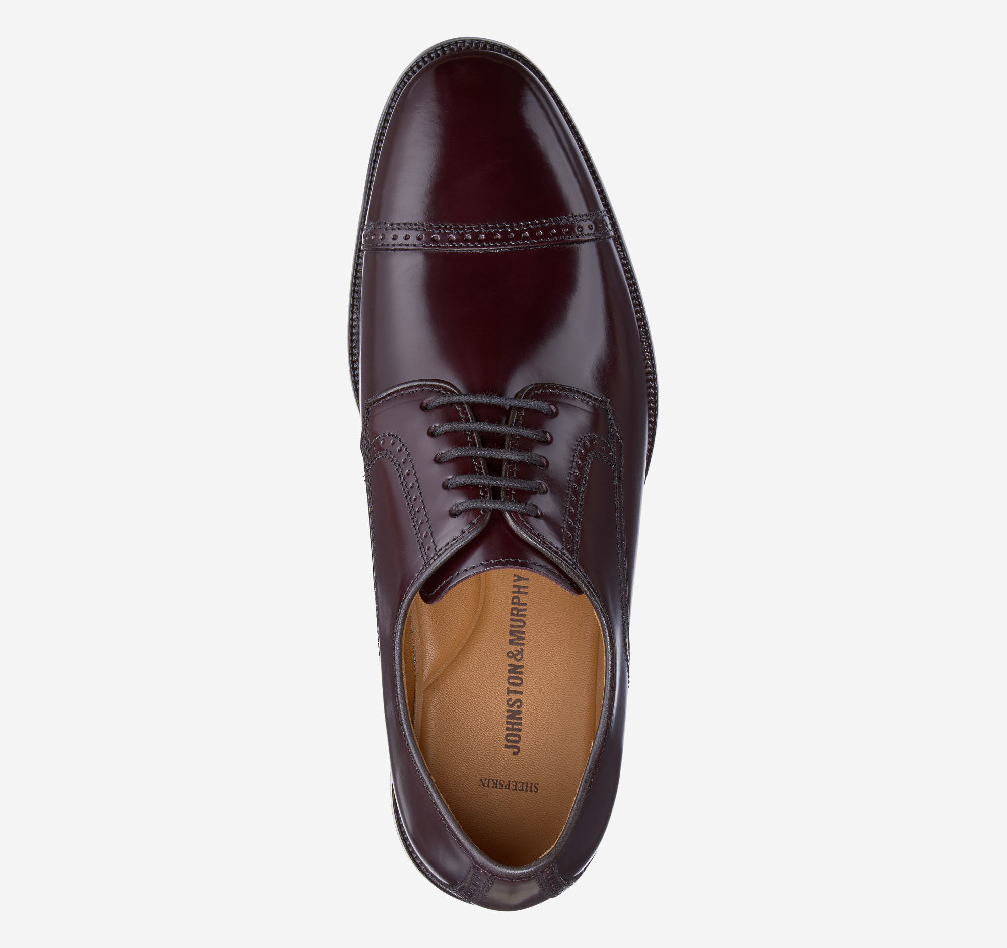 johnston and murphy barton cap toe