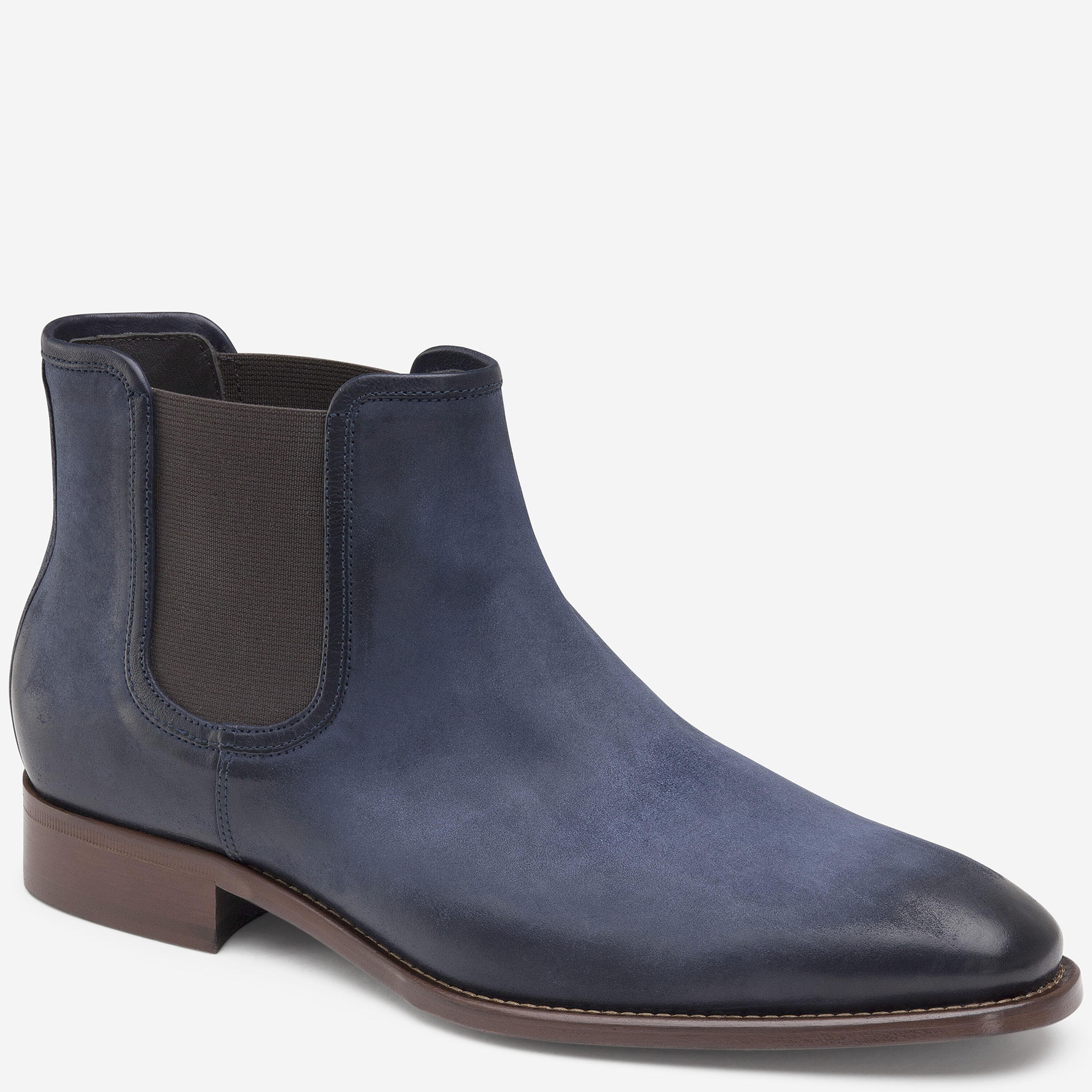 Johnston & Murphy 24-1837 Cormac Navy Suede Ankle Boots Men main image 4