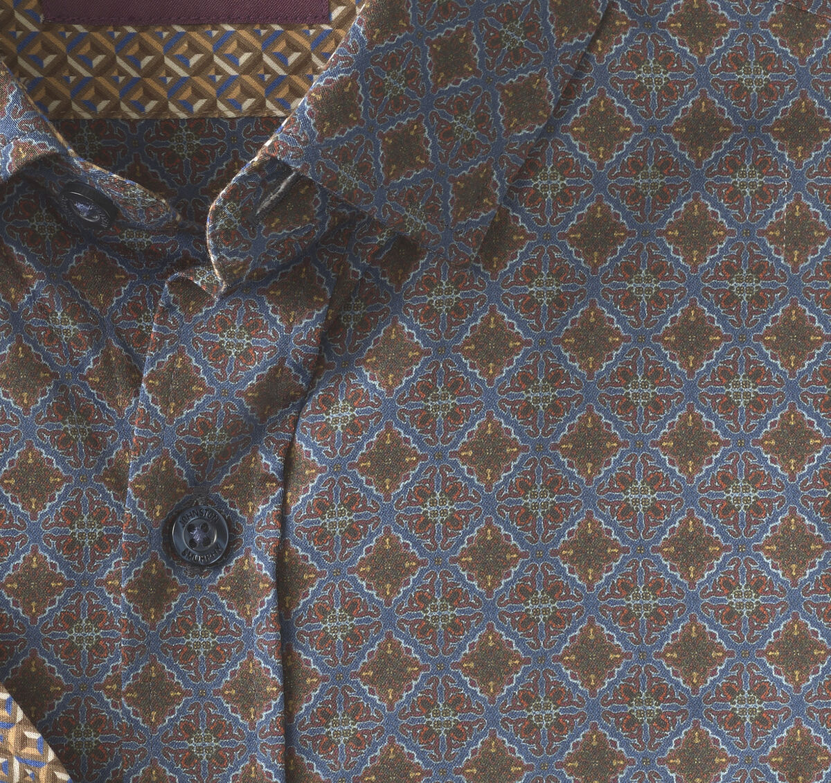 Logan Printed Long-Sleeve Shirt image number null